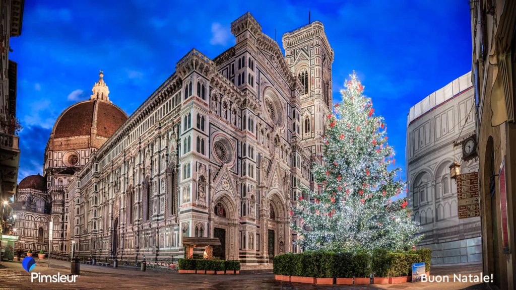 Free Holiday Zoom Background Italy