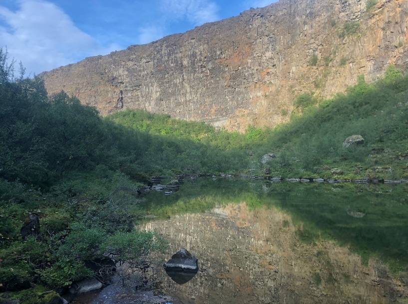 Ásbyrgi National Park Iceland travel