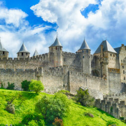View of Carcasonne fortress