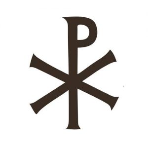 Chi-ro monogram symbolizing Christ 