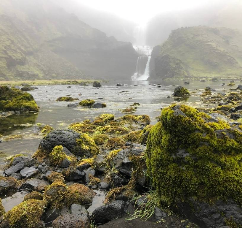 Iceland waterfalls Ófærufoss Landmannalaugar Hringvegur Ring Road