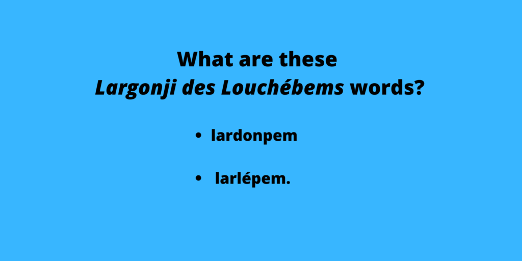 verlan french texting and slang expressions