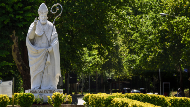 San Valentino Valentine in Turin Italy
