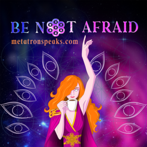 Cover art featuring Enoch with the logo BE NOT AFRAID